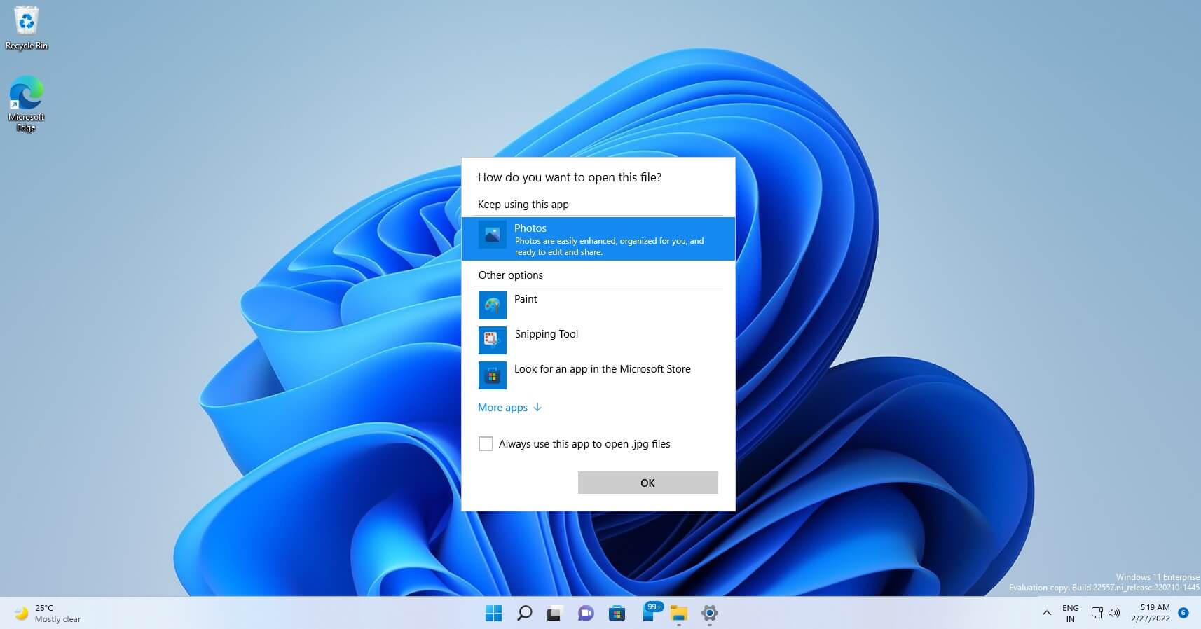 In Windows 11, Microsoft Plans to Enhance the Default Application Settings