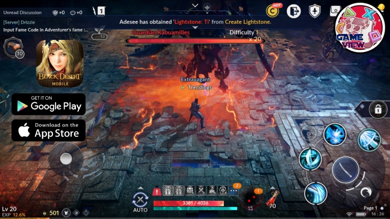 Black Desert Mobile Gameplay