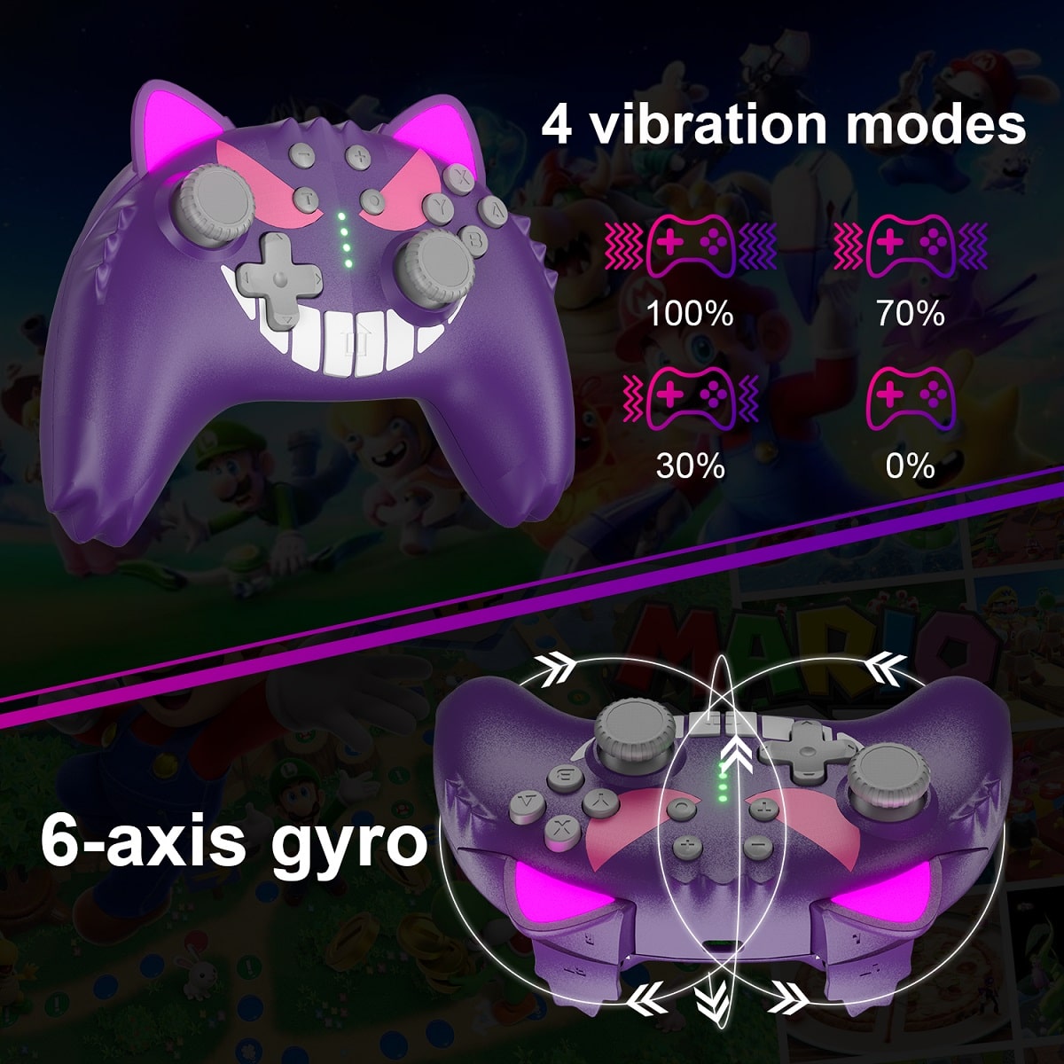 STOGA Purple Devil Switch Controller For Kids
